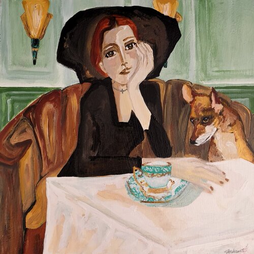 Don't touch my Pet de Ines Duarte, Pintura a la venta en Singulart