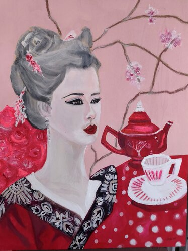 Flavor of the Orient de Ines Duarte, Pintura a la venta en Singulart