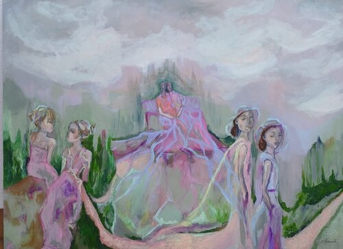 The Women Within by Ines Duarte, Painting for Sale on Singulart