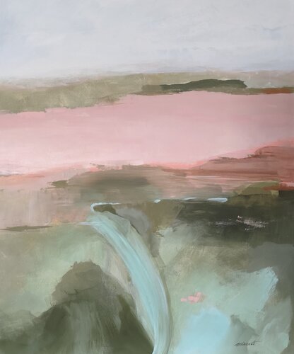 Sentiero Rosa di Ines Duarte, Pittura in vendita su Singulart
