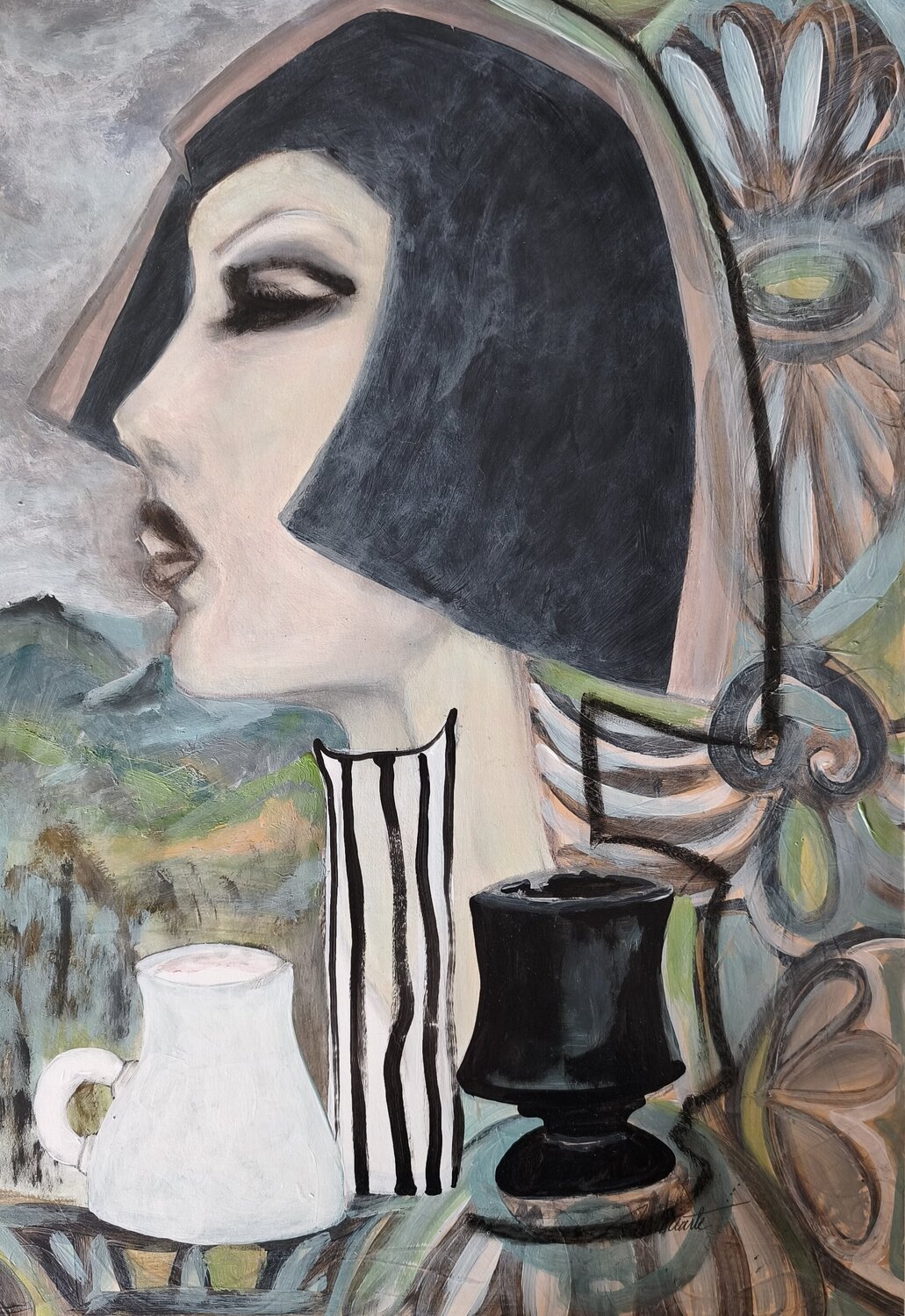 Confine Ines Duarte Origineel schilderij te koop