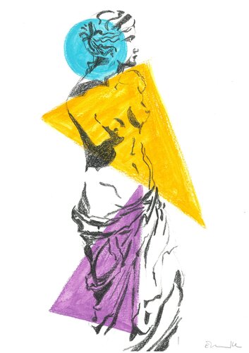 Vénus de Milo by Emmanuelle Braine Bonnaire, Work on Paper for Sale on Singulart