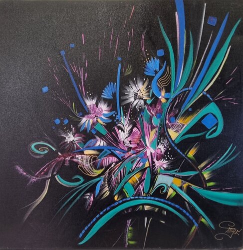 Feu d'artifice de Maryse Demarets, Pintura a la venta en Singulart