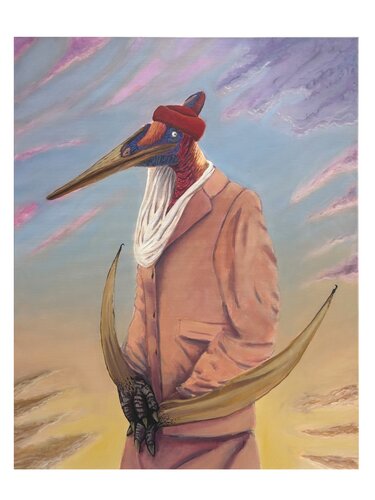 Fly Emirates di Jens Eike Krüger, Pittura in vendita su Singulart