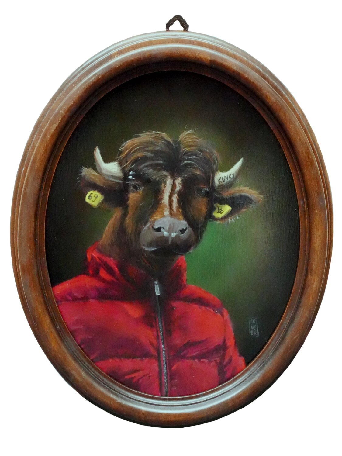 Kinky Cow Jens Eike Krüger Dipinto originale in vendita