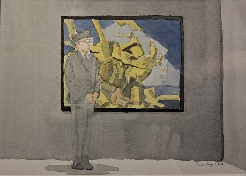 Unsichtbar 5 de Axel Weisenberger, Pintura a la venta en Singulart