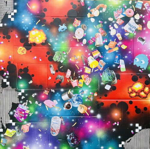Game over by Space Junk, 絵画 for Sale on Singulart
