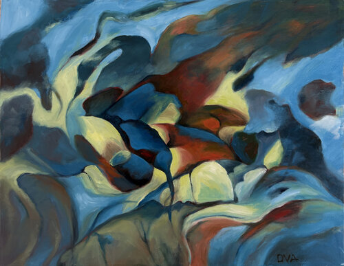 Between Tides by Don Van Amerongen, Painting for Sale on Singulart