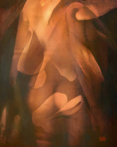 Amber Vessel by Don Van Amerongen, Digital for Sale on Singulart