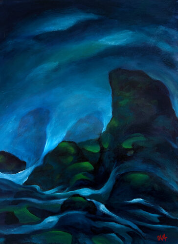 Tidal Nocturne by Don Van Amerongen, 絵画 for Sale on Singulart