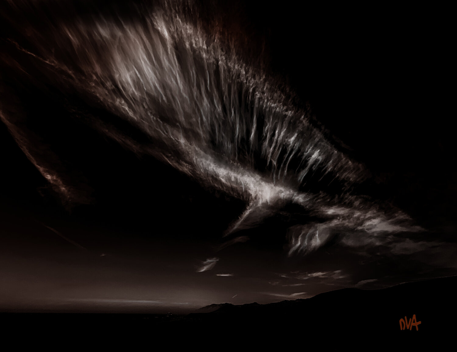 Dark Wing Don Van Amerongen Fotografía en venta