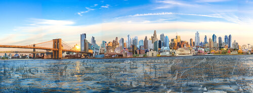 Brooklyn city-Portrait by Nissim Men, 写真 for Sale on Singulart