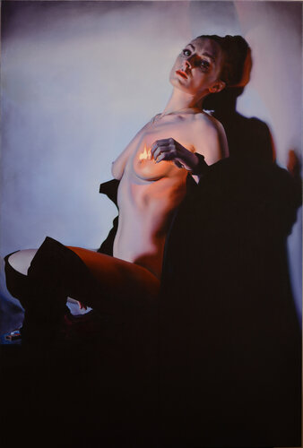 The woman who wanted to burn the world de Maria Szachnowska, Pintura a la venta en Singulart