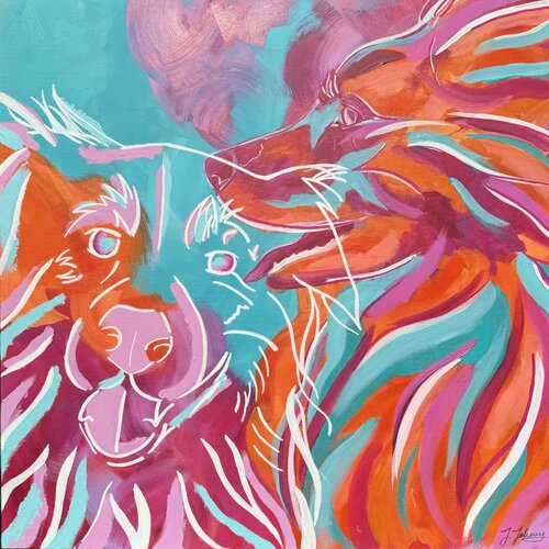 Sense of Lucy di Julia Johannvordersielhorst, Pittura in vendita su Singulart