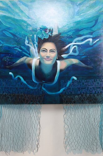 Threshold III: Oxygen of the System di Alura, Pittura in vendita su Singulart