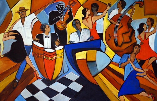 Salsito di Valerie Vescovi, Pittura in vendita su Singulart