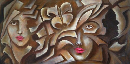 Study in Sepia #1 par Valerie Vescovi, Peinture en vente sur Singulart