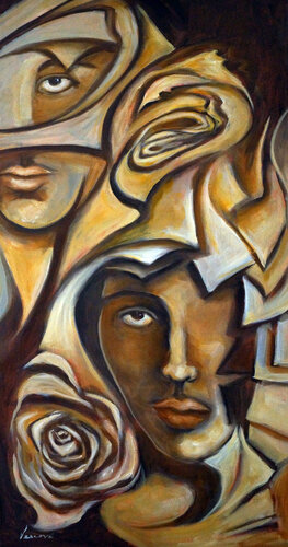 Study in Sepia #2 par Valerie Vescovi, Peinture en vente sur Singulart