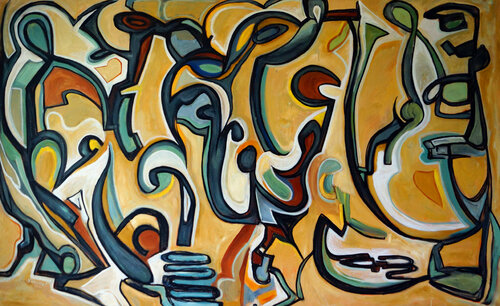 Tout s'arrange á la Fin di Valerie Vescovi, Pittura in vendita su Singulart