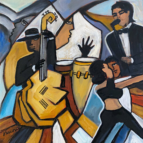 Street Jam di Valerie Vescovi, Pittura in vendita su Singulart