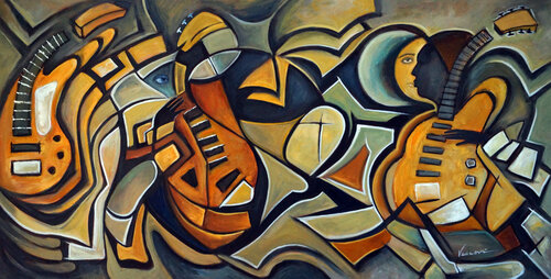Musica by Valerie Vescovi, 회화 for Sale on Singulart