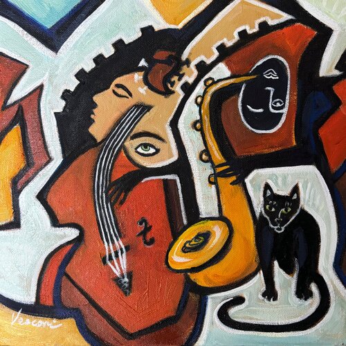 Le Jazz di Valerie Vescovi, Pittura in vendita su Singulart