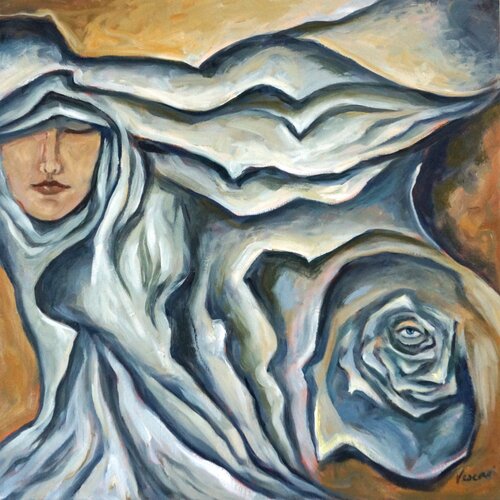 Pensant á Vous van Valerie Vescovi, Schilderij te koop op Singulart