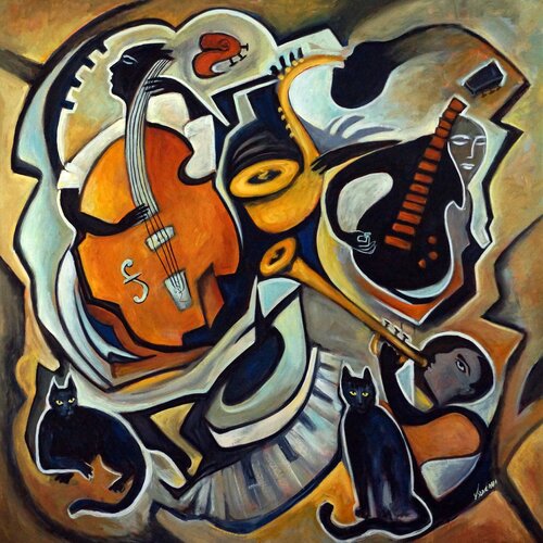 Le Groupe di Valerie Vescovi, Pittura in vendita su Singulart