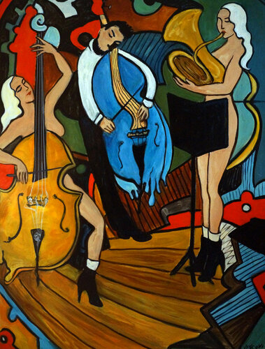 Melting Jazz di Valerie Vescovi, Pittura in vendita su Singulart