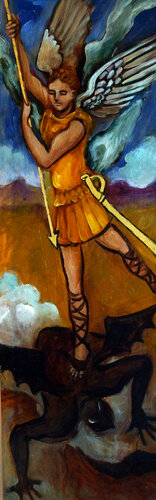 St Francis of Assisi di Valerie Vescovi, Pittura in vendita su Singulart