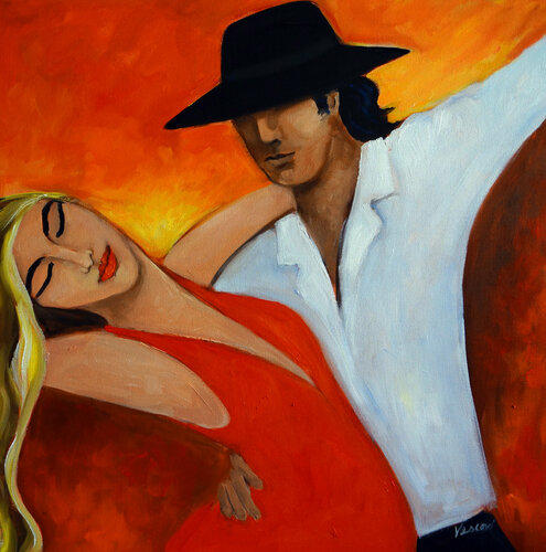 Sizzle von Valerie Vescovi, Malerei kaufen auf Singulart