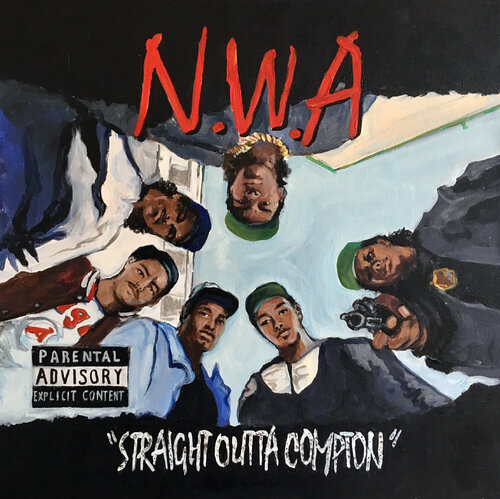 N.W.A., Straight Outta Compton di Valerie Vescovi, Pittura in vendita su Singulart