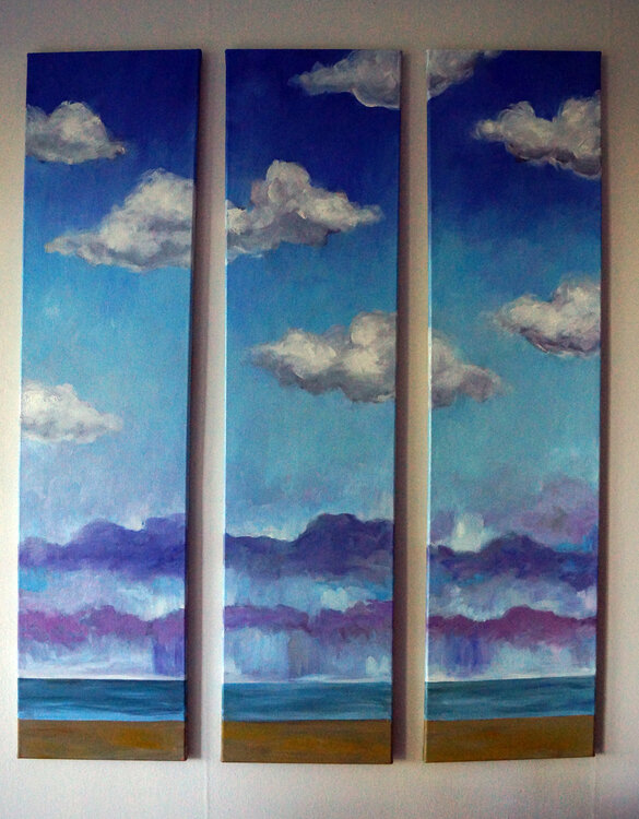 Coastal Sky Slices Valerie Vescovi
