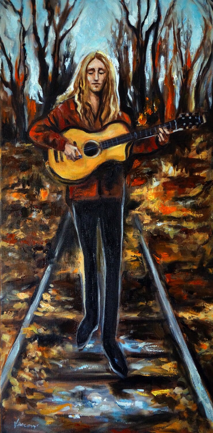 Le Guitariste Valerie Vescovi