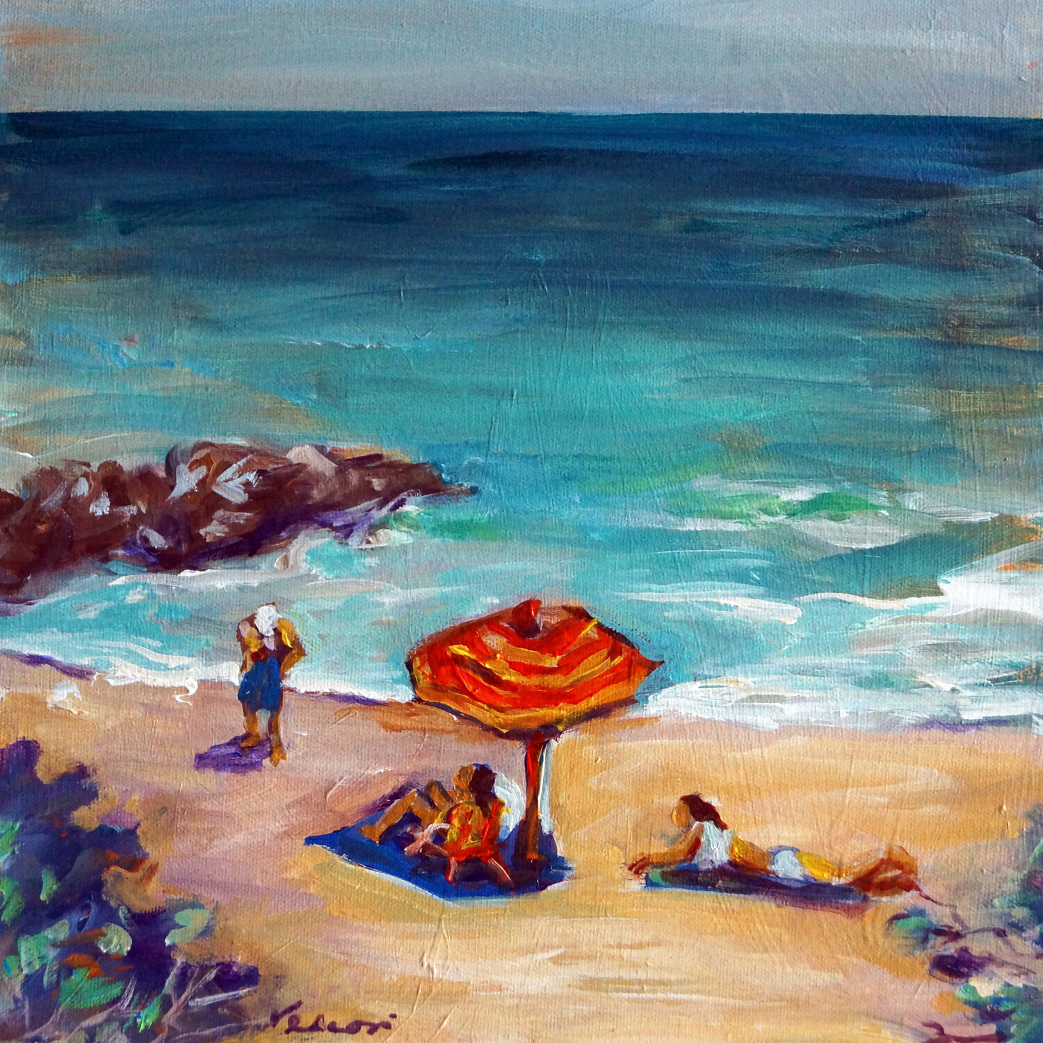 At the Beach Valerie Vescovi