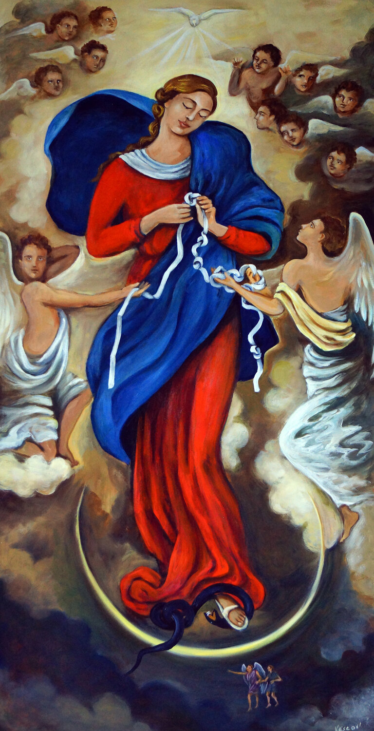 Our Lady Undoer of Knots Valerie Vescovi