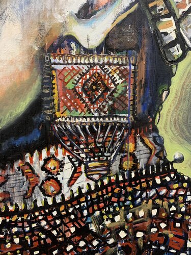 Nana by Jacek Lazuka, Painting for Sale on Singulart