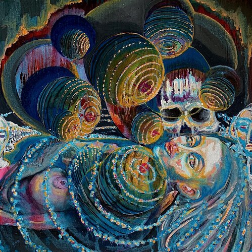 Robot Spa No. 2 by Jacek Lazuka, Painting for Sale on Singulart