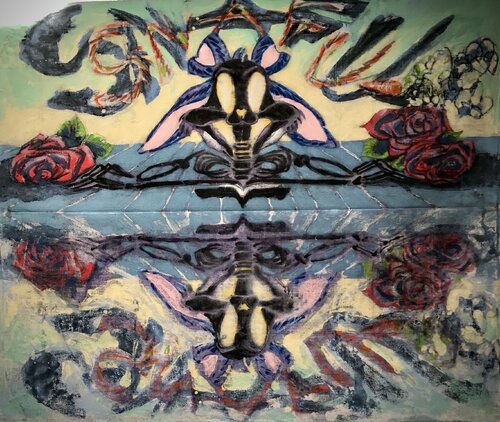 SNAFU Bugs Bunny by Jacek Lazuka, Painting for Sale on Singulart