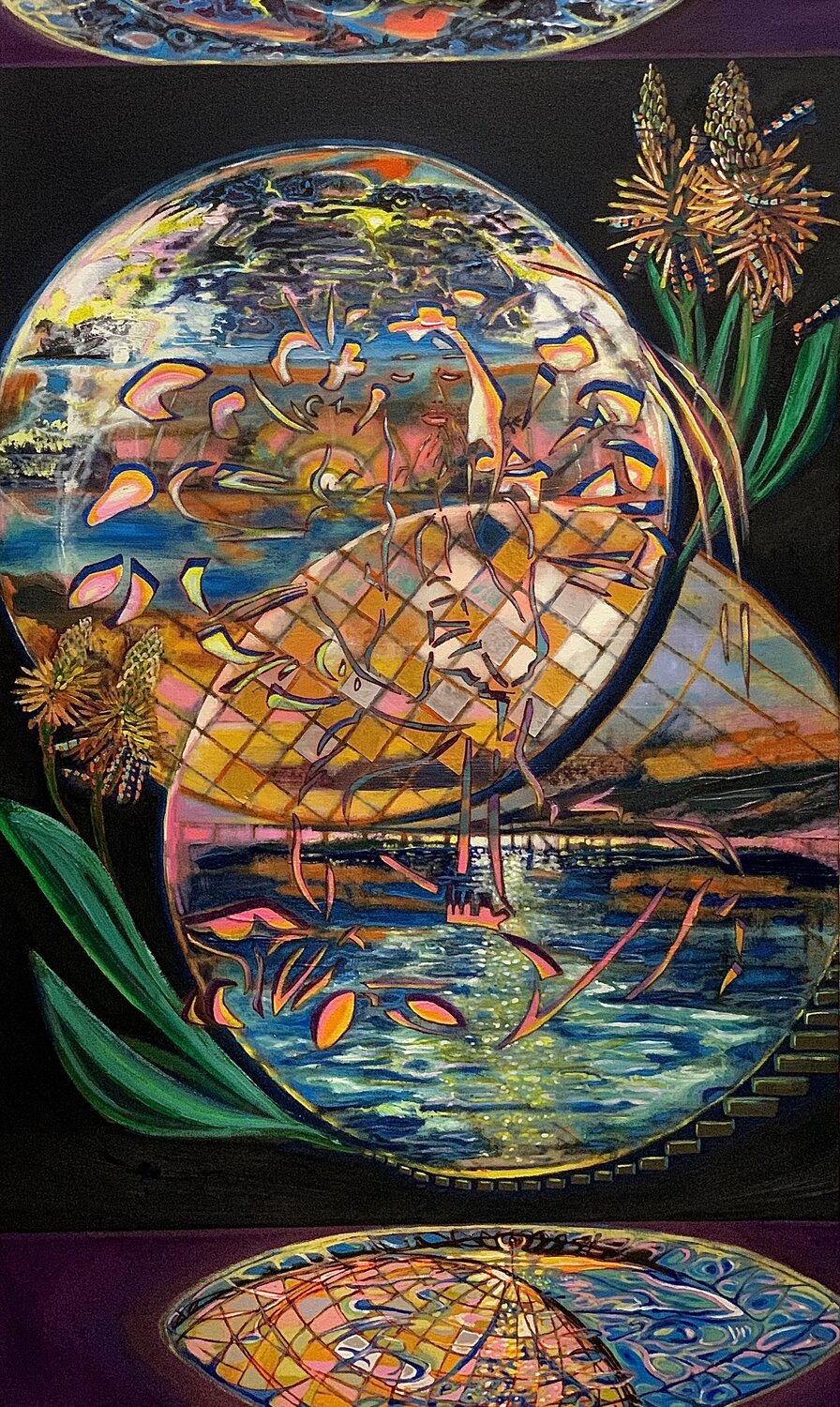 As Above, So Below. 2nd Angel Love Jacek Lazuka Origineel schilderij te koop