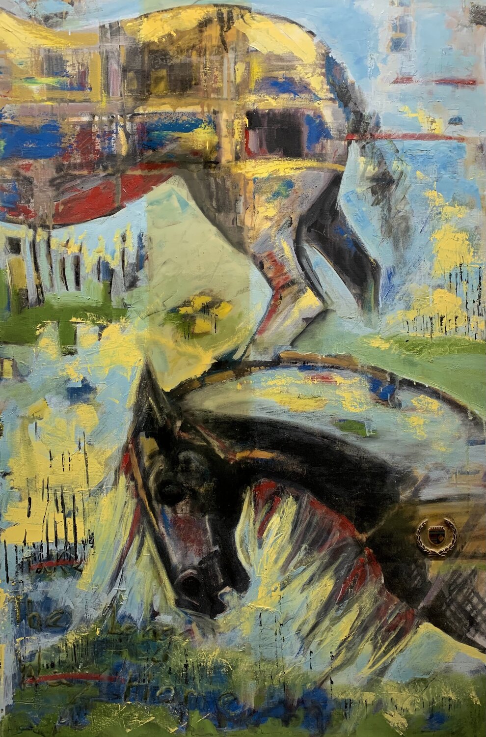 Take The Long Way Home Jacek Lazuka Peinture originale à vendre