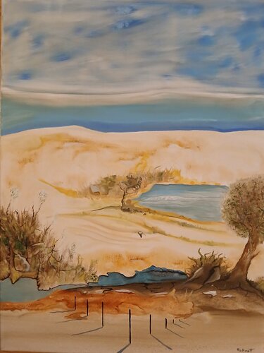 to loons lake by randy pratt, 絵画 for Sale on Singulart