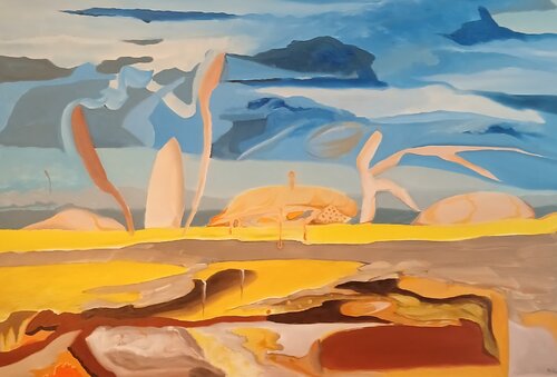 gold threshold van randy pratt, Schilderij te koop op Singulart
