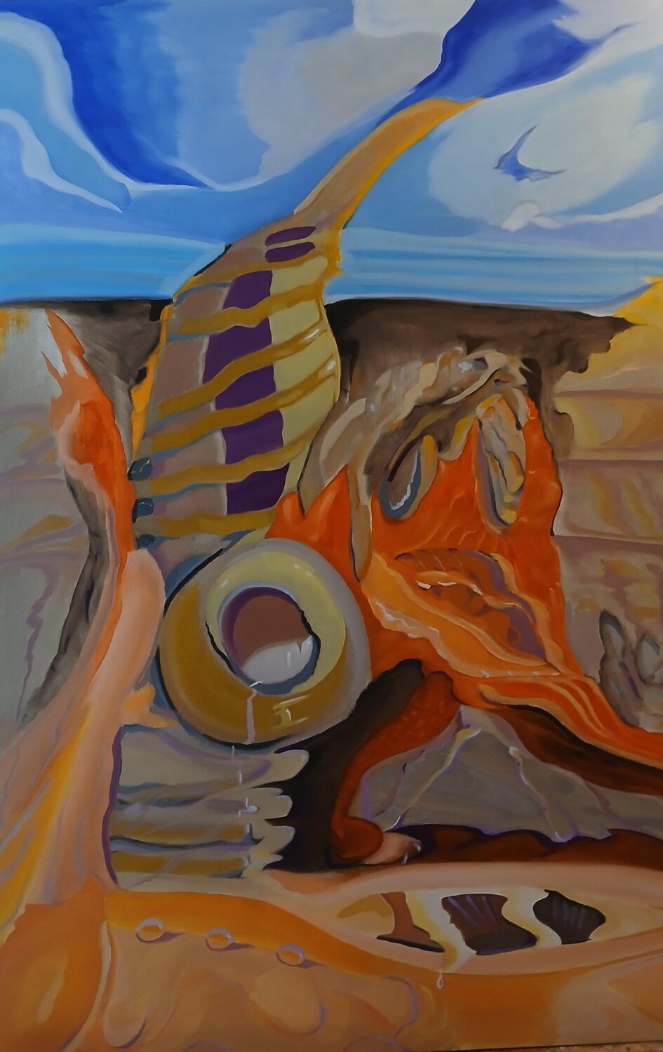 erswhile melange randy pratt Original painting for sale