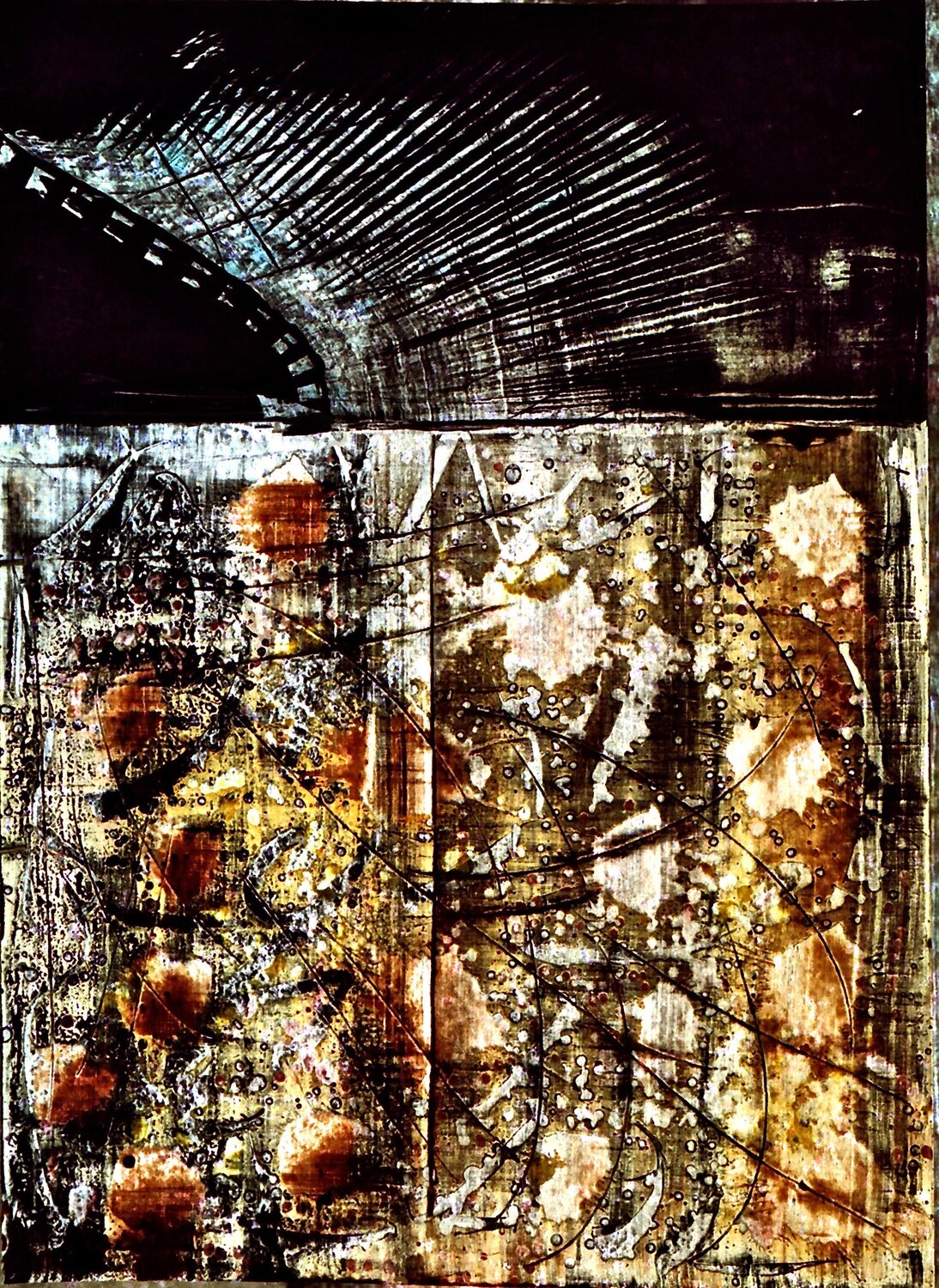 IBIZA SIN TITULO 3 Max Francos Origineel schilderij te koop