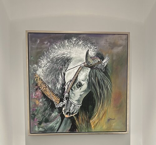 CABALLO  DE FERIA van MARIA ISABEL TOMÁS FERNÁNDEZ, Schilderij te koop op Singulart