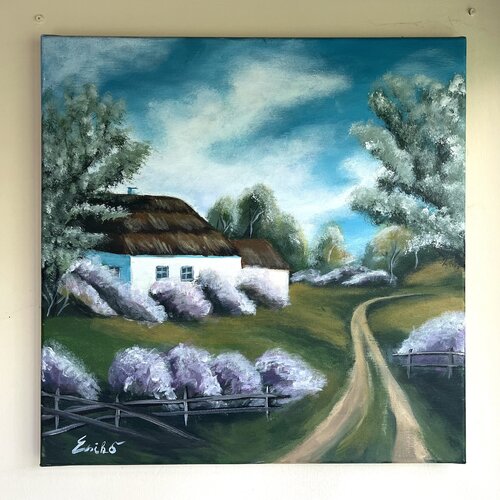 smell of the countryside de Eniko Hermann, Pintura a la venta en Singulart