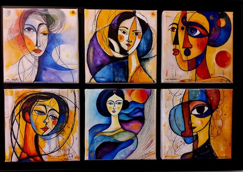 "Composizione sincretica" von Angelo Mazzoleni, Malerei kaufen auf Singulart
