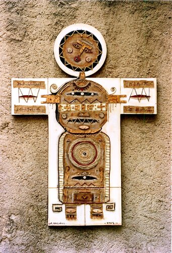 "Icona  sacra  " de Angelo Mazzoleni, Pintura a la venta en Singulart