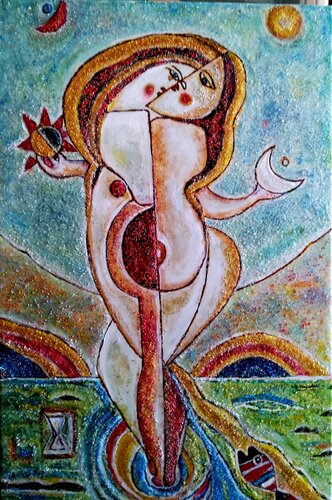 'AMANTI" by Angelo Mazzoleni, 絵画 for Sale on Singulart